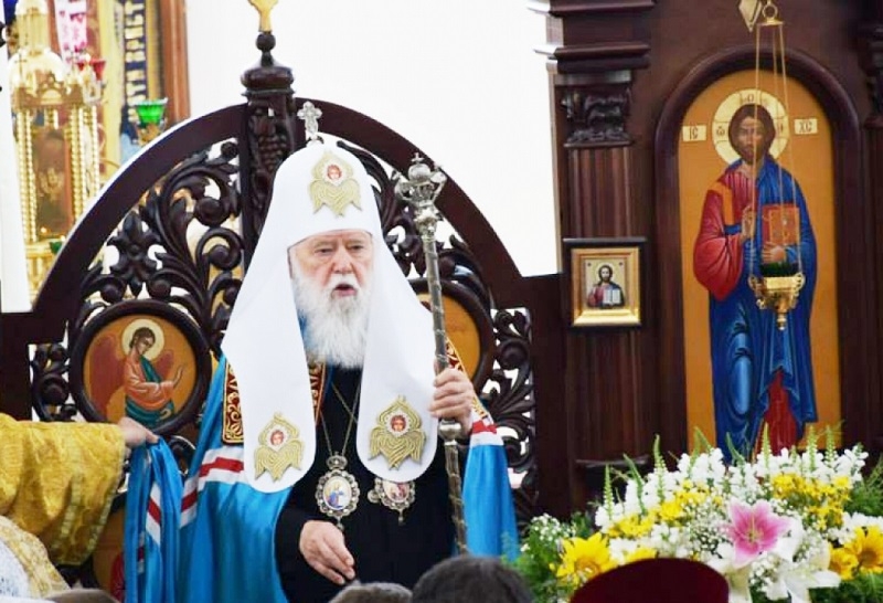 Губернатор Николаевщины поздравил Патриарха Филарета с днем рождения