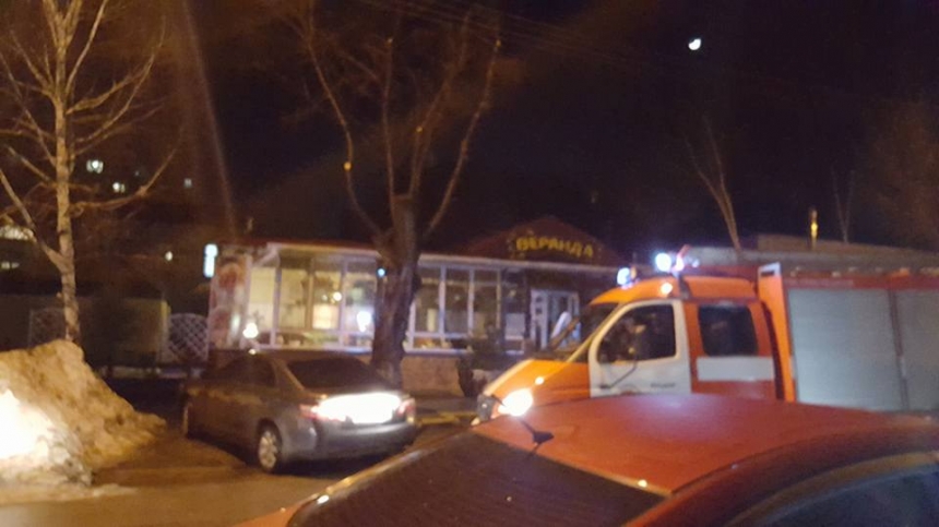 В центре Николаева горел ресторан