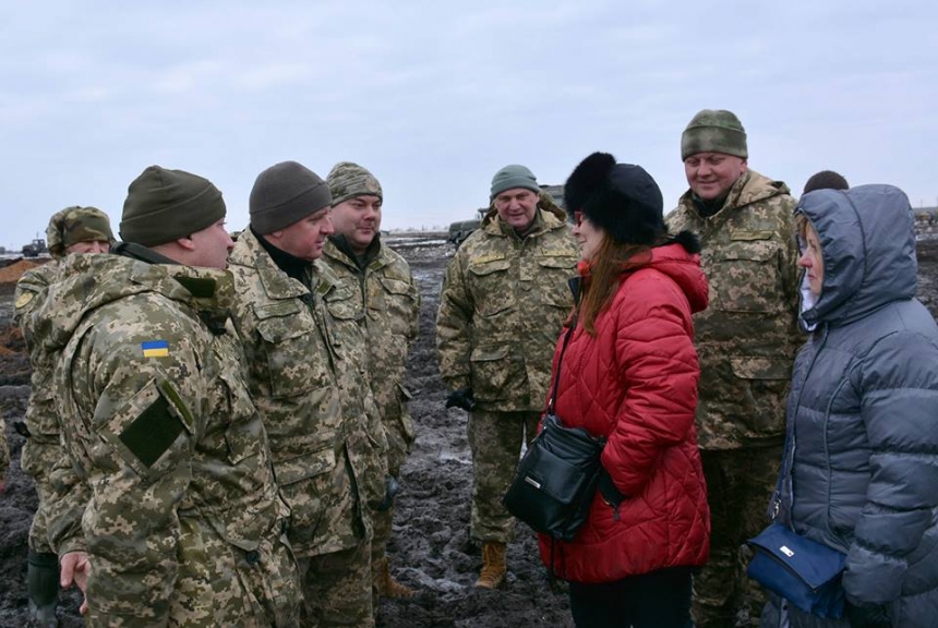 Начальник Генштаба ВСУ на полигоне в Широком Лане встретился с бойцами 53-й бригады. ФОТО