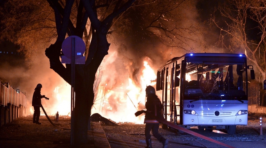 Взрыв в столице Турции: 28 жертв, более 60 раненых. ФОТО