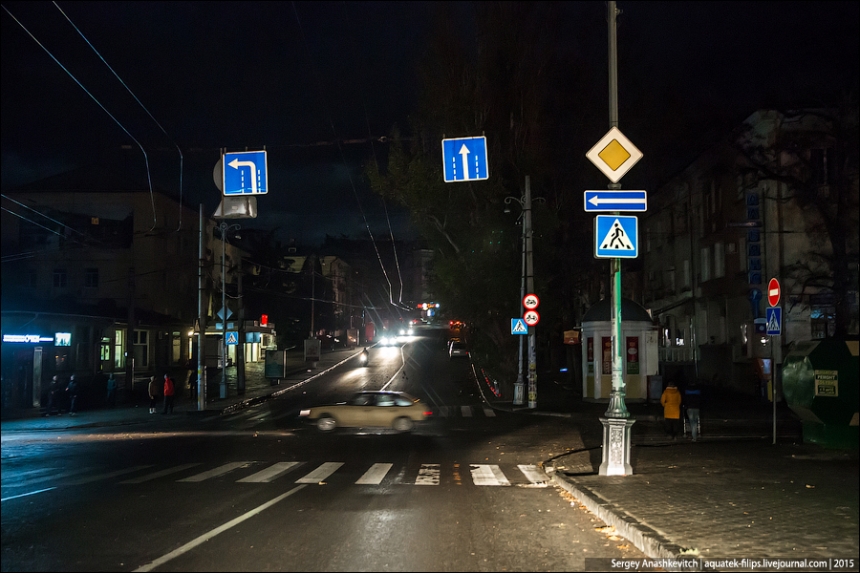 В Крыму снова перебои с электричеством