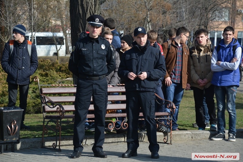 В Николаеве почтили память Тараса Шевченко