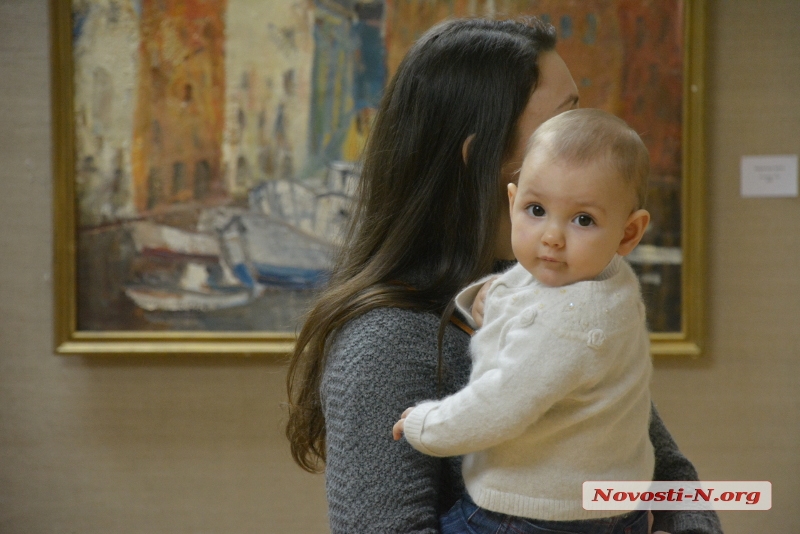 Провокация на творчество: в Николаеве открылась выставка известного херсонского художника 