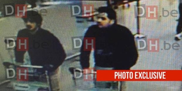 СМИ опубликовали фото двух подозреваемых в совершении взрывов в Брюсселе