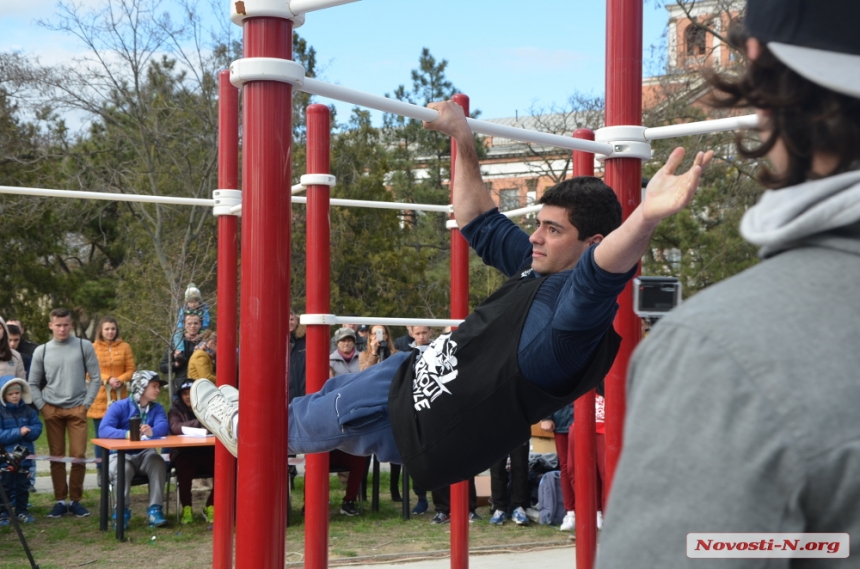 В Николаеве прошли соревнования по WorkOut. ФОТОРЕПОРТАЖ