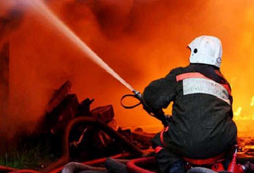 Масштабный пожар уничтожил фермерское хозяйство в Одесской области