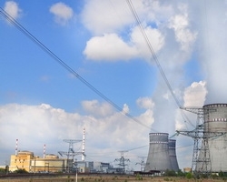 Энергоблок Ривненской АЭС выведен в ремонт