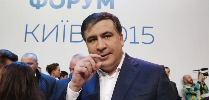 Саакашвили задекларировал зарплату и $57 тыс. в заграничном банке