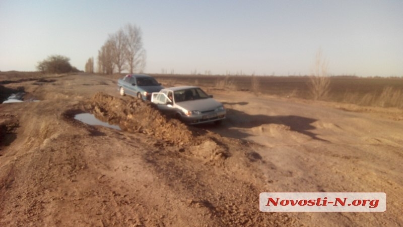 Николаевская область в числе «лидеров» по разбитым дорогам — Нацполиция