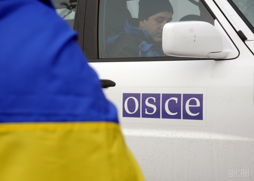 ОБСЕ обнаружила на Луганщине сожженное авто и останки боевиков "ЛНР"