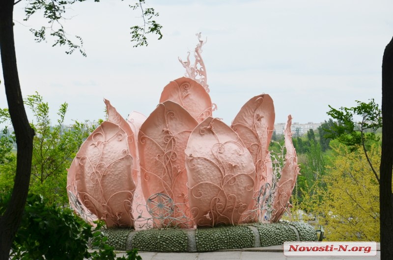 Николаевская «бешенная капуста» стала розовой. ФОТО