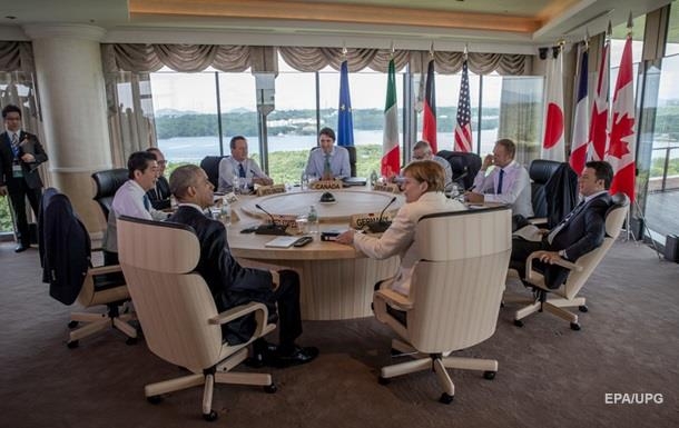 Порошенко: G7 готова усилить санкции против России