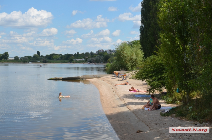 Состояние популярных николаевских пляжей