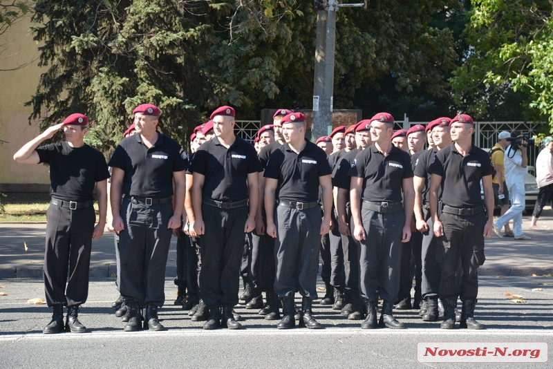 В Николаеве отметили День национальной полиции Украины