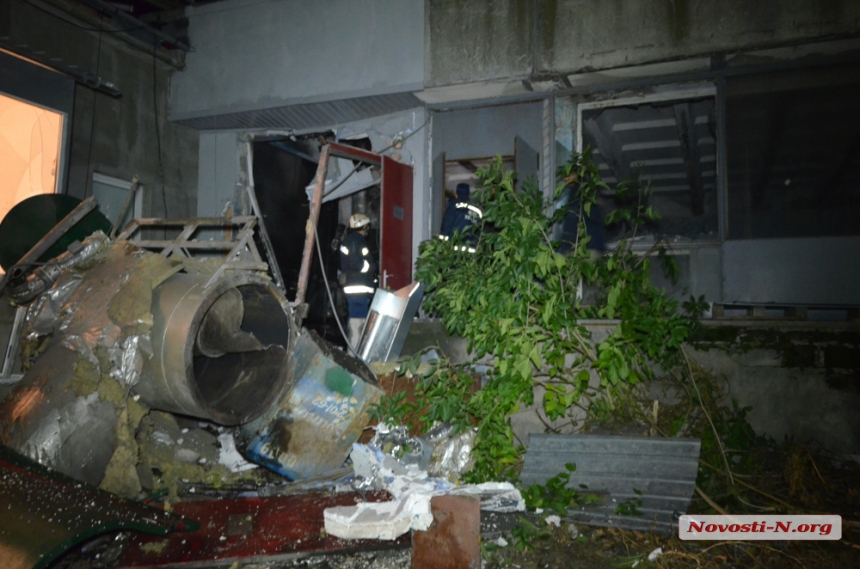 В офисном центре в Николаеве взорвалась котельная