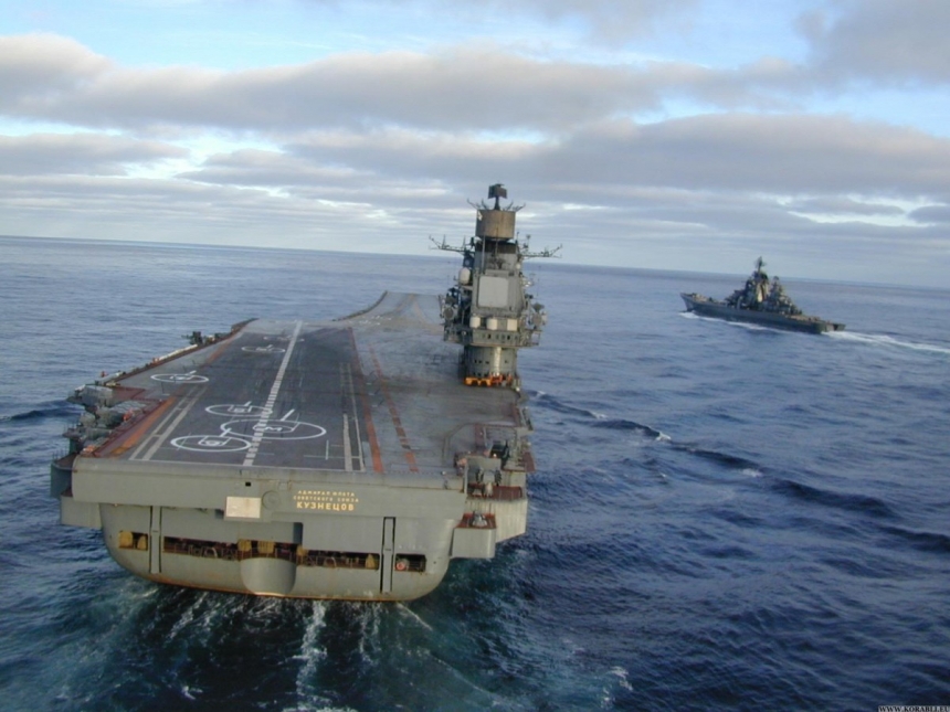 Россия задействовала палубную авиацию в Сирии: "Адмирал Кузнецов" также участвует