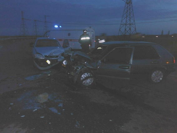 Под  Южноукраинском столкнулись Daewoo и Volkswagen: оба водителя в больнице