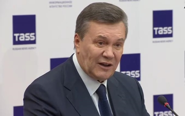 Янукович назвал действия Путина по Крыму "поступком патриота"
