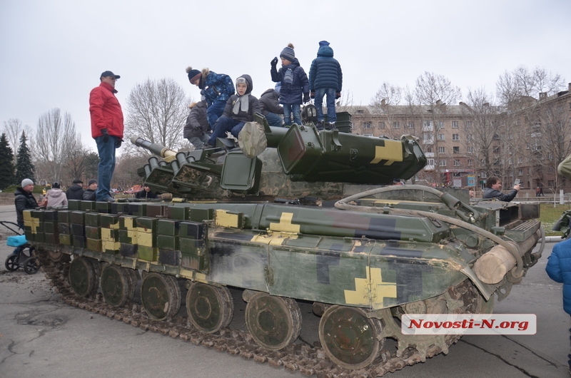 Мероприятия ко Дню ВС Украины в Николаеве