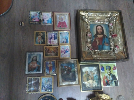 В Николаеве воры попытались похитить целую коллекцию икон