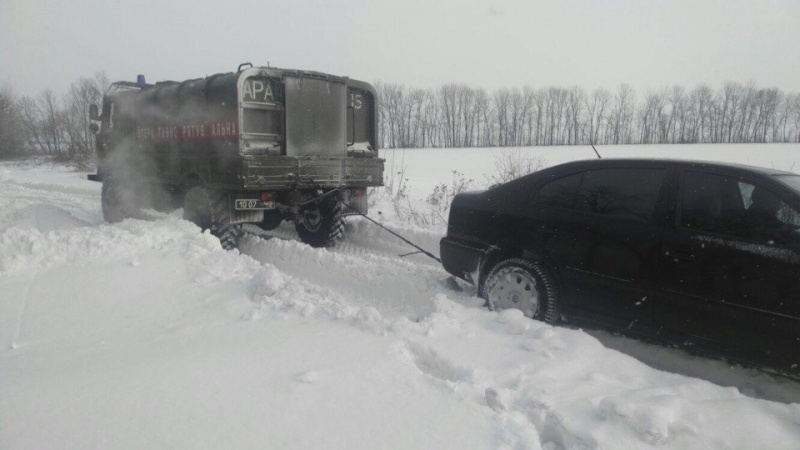 Непогода: в Николаевской области усложнен проезд к 9 населенным пунктам