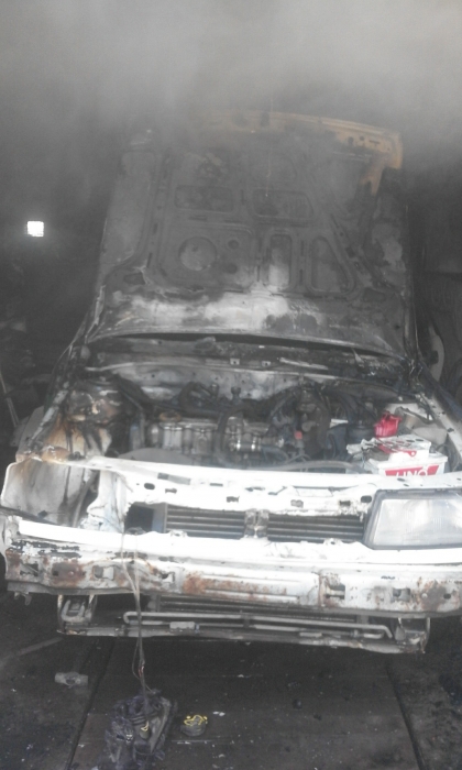 За минувшие сутки спасатели Николаевщины дважды ликвидировали пожары автомобилей