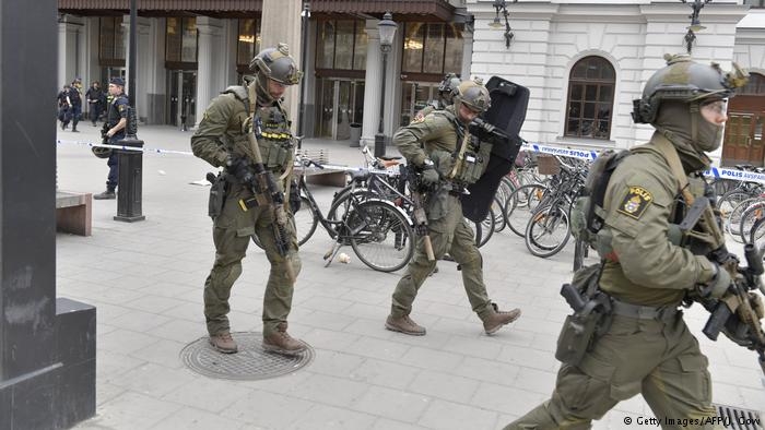 Полиция задержала подозреваемого в совершении атаки в Стокгольме