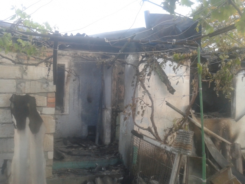 На Николаевщине при  пожаре в жилом доме погибли мужчина и женщина