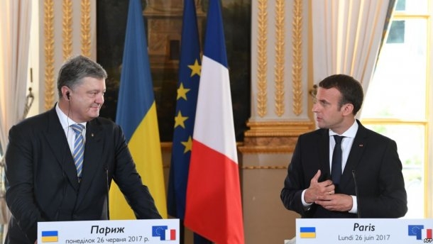 Французские медиа проигнорировали визит Порошенко