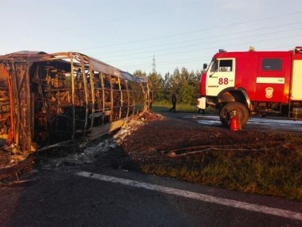В Татарстане 13 человек погибли в результате столкновения рейсового автобуса с грузовиком. ВИДЕО