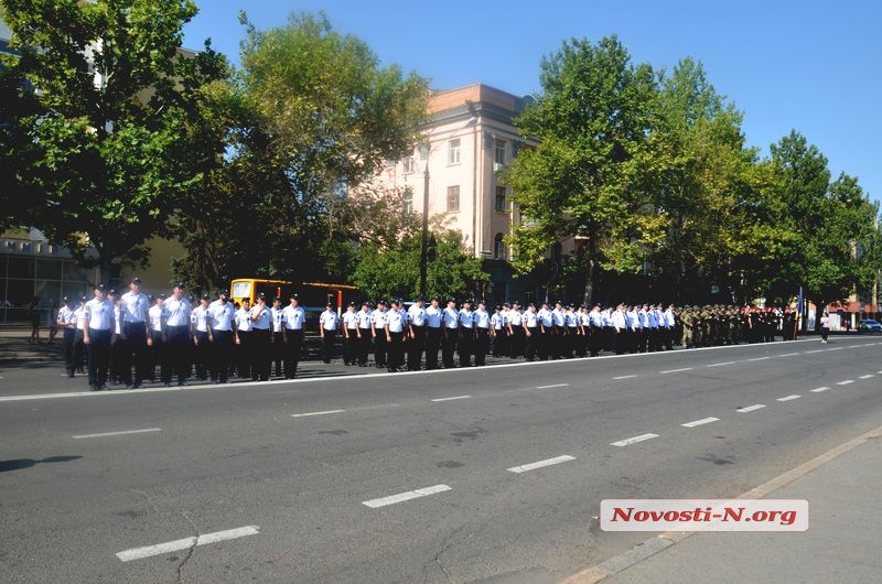 В Николаеве отмечают День Национальной полиции Украины