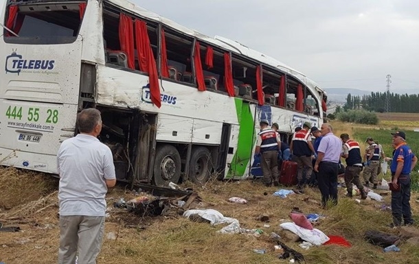 В Турции разбился автобус: пять погибших