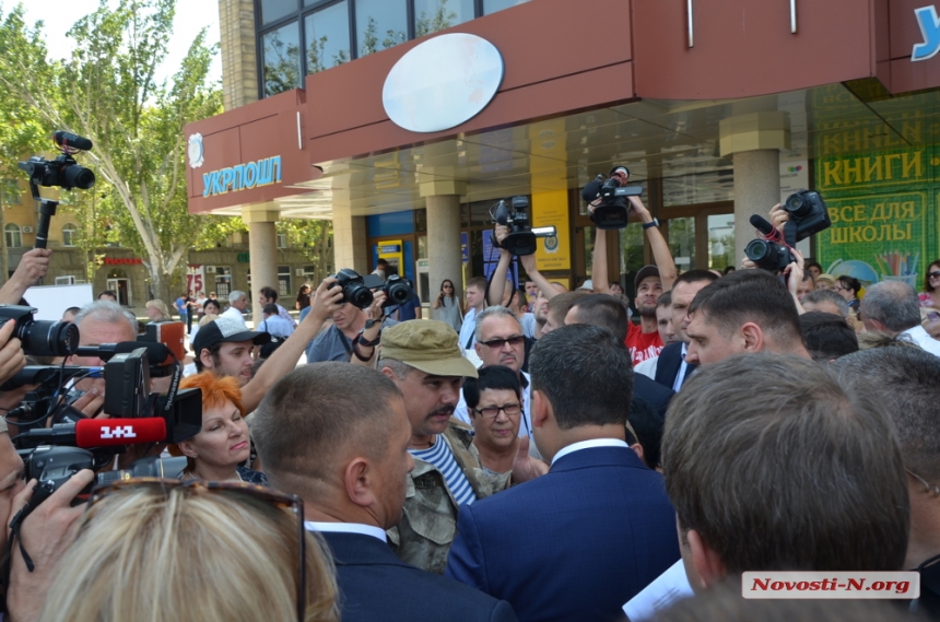 Как в Николаев премьер-министр Гройсман приезжал. ФОТОРЕПОРТАЖ