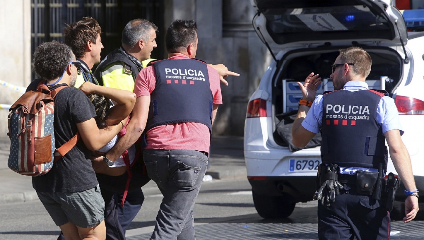 В результате теракта в Барселоне погибло 13 человек, не менее 50 ранены