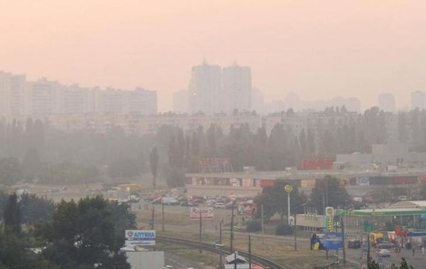 В Киеве снова превышен уровень загрязнения воздуха