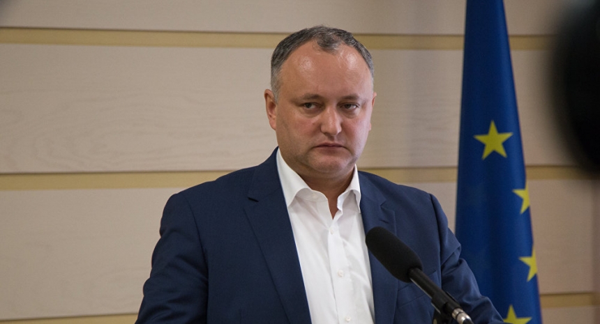 Додон обратился к украинским властям из-за нового закона об образовании