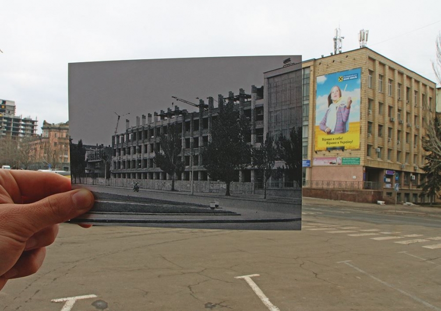 Фотограф показал прошлое и настоящее Николаева