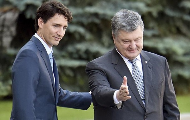 Порошенко едет к премьер-министру Канады Джастину Трюдо