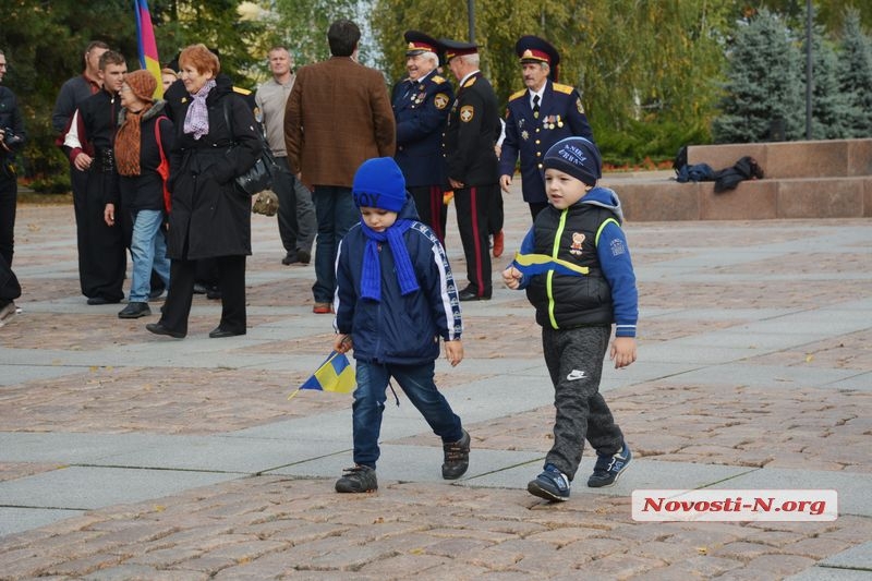 Как в Николаеве День защитника Украины отмечали. ФОТОРЕПОРТАЖ