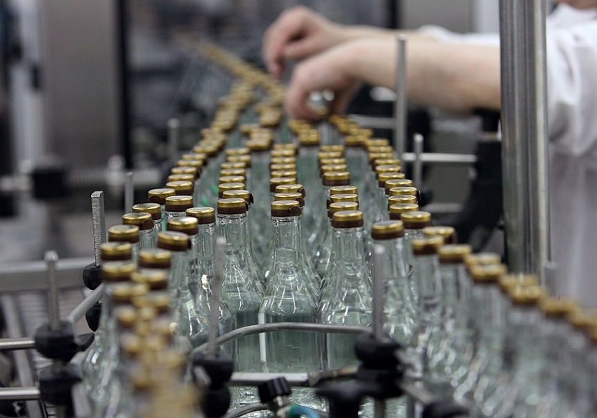 В октябре производство водки в Украине сократилось на 15,8%