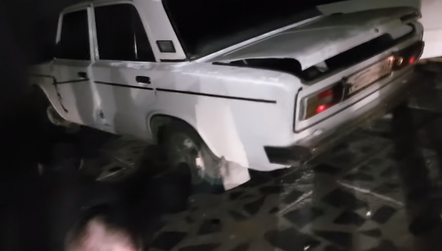 Ночью в Николаеве полицейские гонялись за пьяным водителем на «Жигулях»