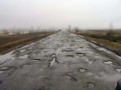 Галициновский сельсовет вместо ремонта выделил 100 тыс. грн. «на обследование» разбитой дороги