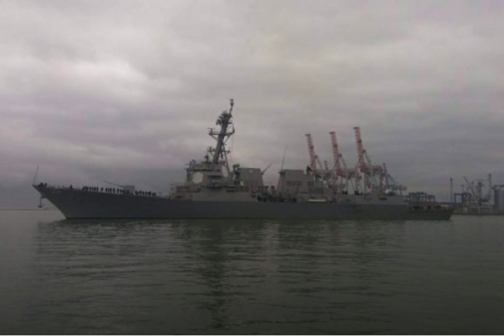 В Одессу зашел военный корабль США