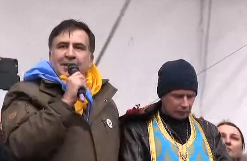 «Порошенко никогда не станет Путиным», - Саакашвили под Радой