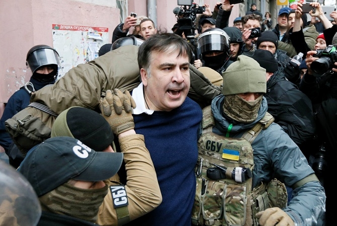 Саакашвили и его сторонники не уйдут от ВР, пока Порошенко не уйдет в отставку