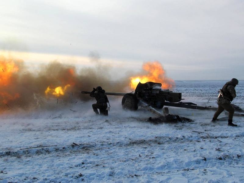 Боевики обстреляли позиции "Грузинского легиона" на Светлодарской дуге, 8 раненых