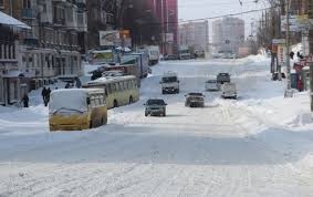 Киев накрыл грандиозный снегопад. ВИДЕО