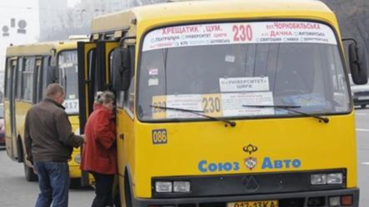 В Киеве проезд в маршрутках подорожает до 9 грн