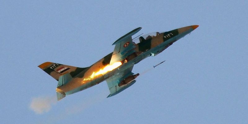 В Сирии был сбит самолет правительственной армии Асада