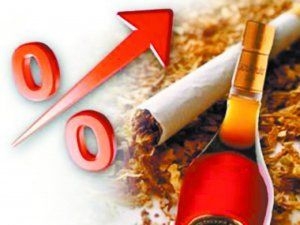 В Украине алкоголь и сигареты станут дороже на 18%